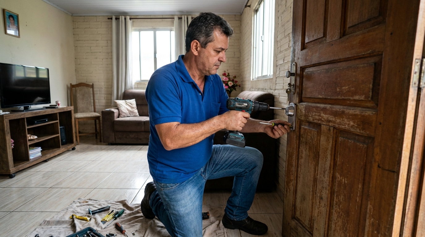 Serviço de Instalação de Fechadura Residencial em Cascavel‑PR
